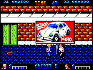 Double Dragon screenshot 3 for Amstrad CPC